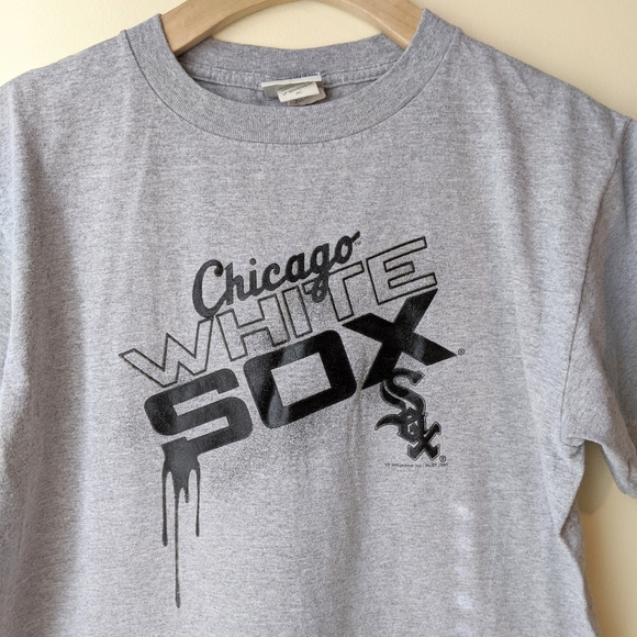 Chicago White Sox Gray Graphic T-Shirt Tee - Picture 3 of 6